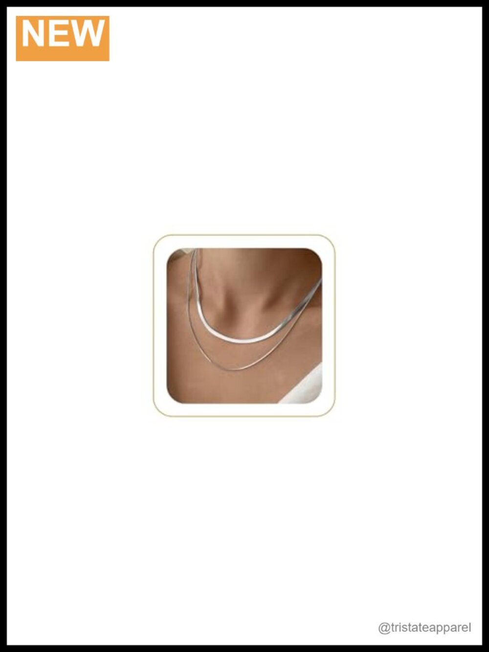 14k Gold Plated Herringbone Snake Chain Choker Necklace 5mm 16.5"+2" Ext